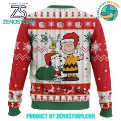 Charlie Brown and Snoopy Ugly Christmas Sweater