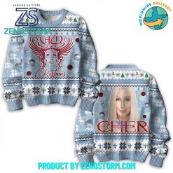 Cher American Singer Christmas 2024 Ugly Sweater