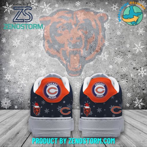 Chicago Bears Football Merry Christmas 2024 Air Force 1