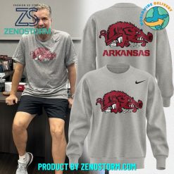 Coach John Calipari Arkansas Razorbacks Basketball Sweatshirt