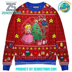 Come And See The Christmas Tree Super Mario Ugly Sweater