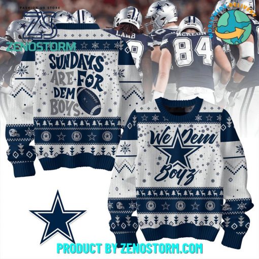 Dallas Cowboys Sunday Are For Dem Boys Sweater