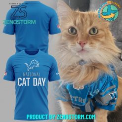 Detroit Lions Football International Cat Day Shirt