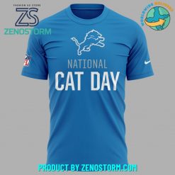 Detroit Lions Football International Cat Day Shirt