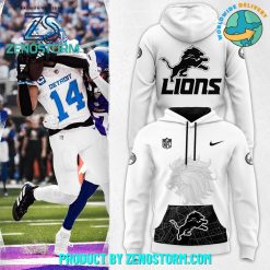 Detroit Lions NFL Monochromatic Style 2024 Hoodie