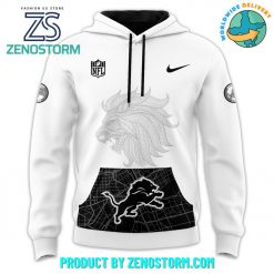 Detroit Lions NFL Monochromatic Style 2024 Hoodie