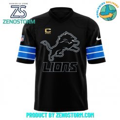 Detroit Lions New Season 2024 Black Football Jersey