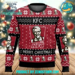 Fast Food KFC Merry Christmas Ugly Sweater