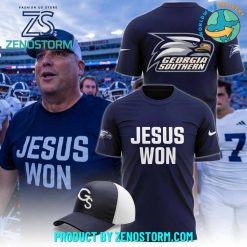 Georgia Southern Eagles Football 2024 Jesus Won Shirt