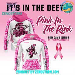 Greenville Swamp Rabbits Pink in the Rink 2024 Hoodie