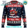 Tombstone Pattern 2024 Christmas Ugly Sweater