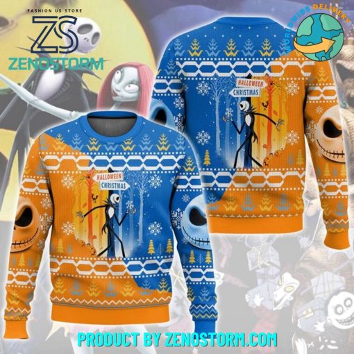 Jack Skellington’s Christmas 2024 Ugly Sweater