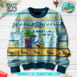 Jimmy Buffett Fins Up Ugly Christmas Sweater