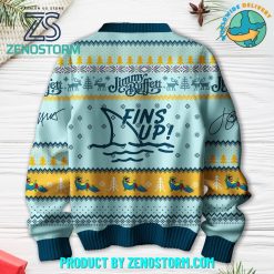 Jimmy Buffett Fins Up Ugly Christmas Sweater