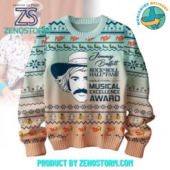 Jimmy Buffett Rock And Roll Hall Of Fame Ugly Sweater