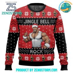 Jingle Bell Rock The Rock Ugly Christmas Sweater