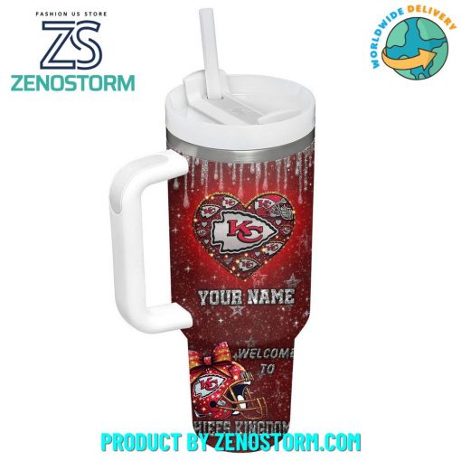 Kansas City Chiefs Welcom To Chiefs Kingdom Customized Stanley Tumbler