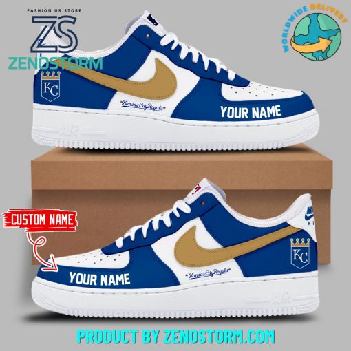 Kansas City Royals MLB Custom Name Air Force 1