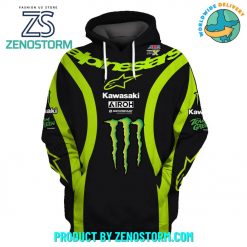 Kawasaki Monster Jason Anderson 2024 Season Hoodie Zip Hoodie Sweatshirt