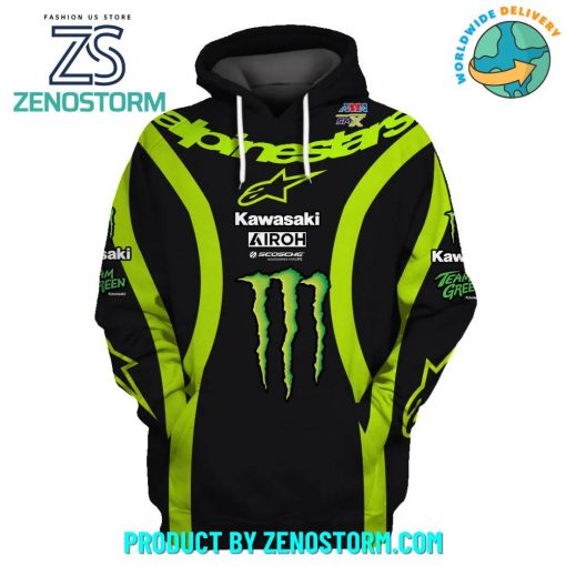 Kawasaki Monster Jason Anderson 2024 Season Hoodie, Zip Hoodie, Sweatshirt