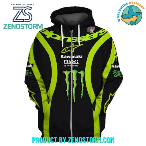 Kawasaki Monster Jason Anderson 2024 Season Hoodie, Zip Hoodie, Sweatshirt