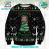 Santa Playing Golf For Unisex Ugly Christmas Sweater