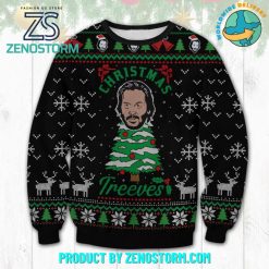 Keanu Reeves Funny Merry Christmas Ugly Sweater