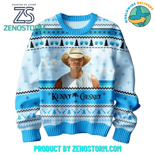 Kenny Chesney No Shoes Reefs Ugly Christmas Sweater