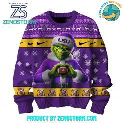 LSU Tigers x The Grinch Geaux Tigers Sweater