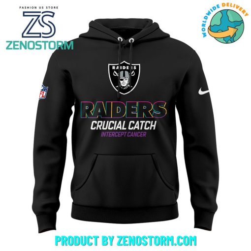 Las Vegas Raiders 2024 NFL Crucial Catch Hoodie