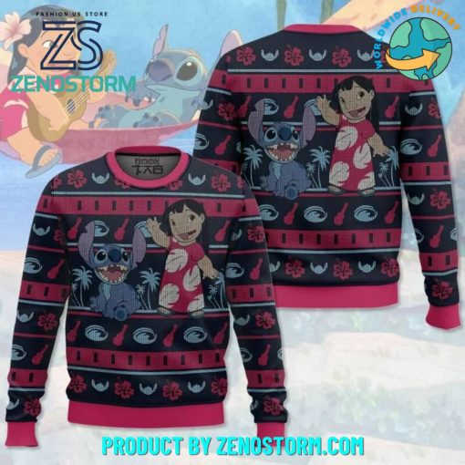 Lilo And Stitch 2024 Christmas Ugly Sweater