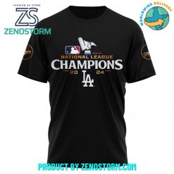 Los Angeles Dodgers 2024 National League Champions Locker Room Shirt