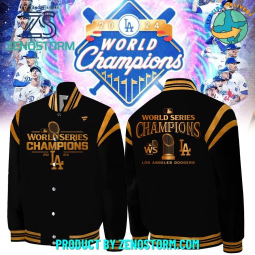 Los Angeles Dodgers 2024 World Series Champions Baseball Jacket