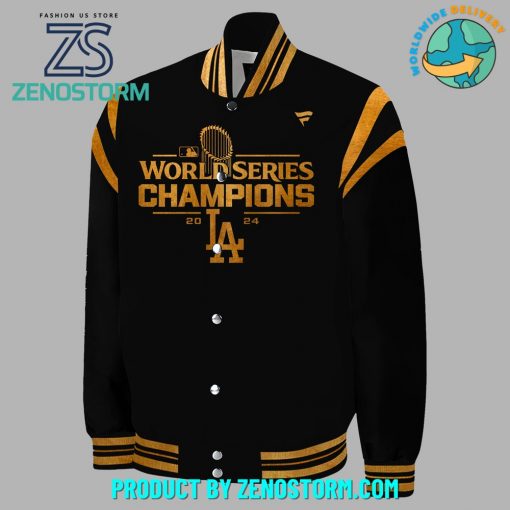 Los Angeles Dodgers 2024 World Series Champions Baseball Jacket