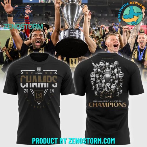 Los Angeles Football Club 2024 US Open Cup Champions Shirt