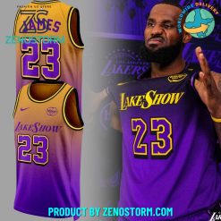 Los Angeles Lakers New Lake Show Basketball Jersey