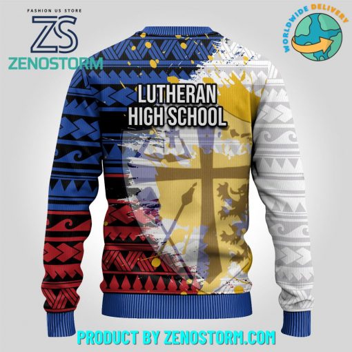 Lutheran High School Ugly Christmas Sweater