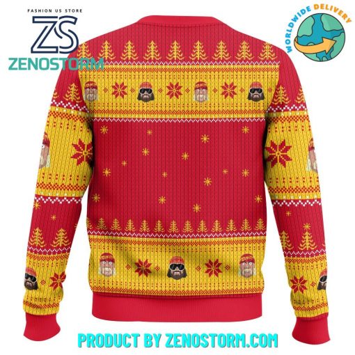 Mega Powers Macho Man and Hulk Hogan Ugly Sweater