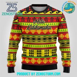 Mele Kalikimaka Personalized Ugly Christmas Sweater