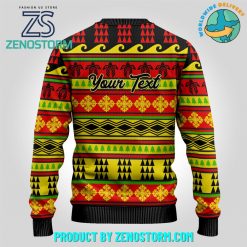 Mele Kalikimaka Personalized Ugly Christmas Sweater