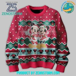 Mickey Mouse Christmas On Main Street Ugly Sweater