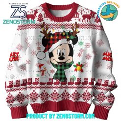 Mickey Mouse Merry Christmas 2024 Ugly Sweater