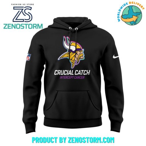 Minnesota Vikings 2024 NFL Crucial Catch Hoodie