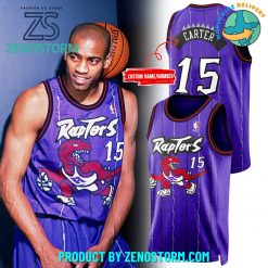 Mitchell & Ness Vince Carter Purple Toronto Raptors Basketball Jersey