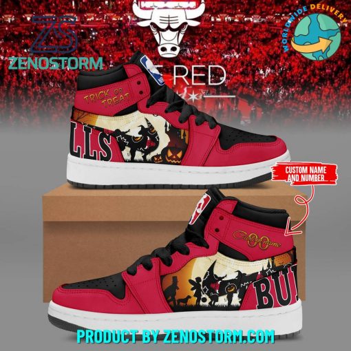 NBA Chicago Bulls Halloween 2024 Air Jordan 1