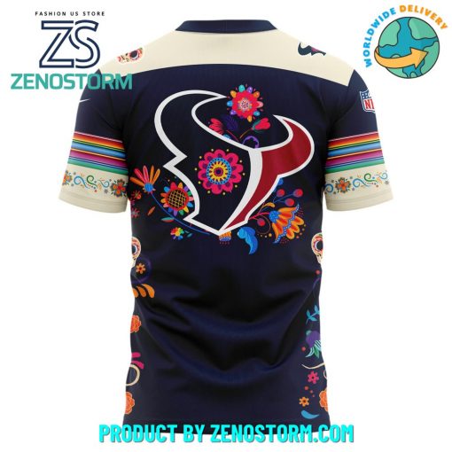 NFL Houston Texans Día De Los Muertos Shirt 2024