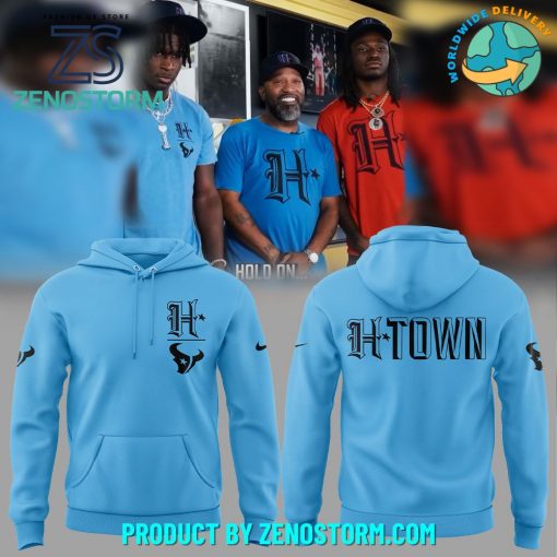 NFL Houston Texans H-Town Premium Combo Hoodie, Pants, Cap