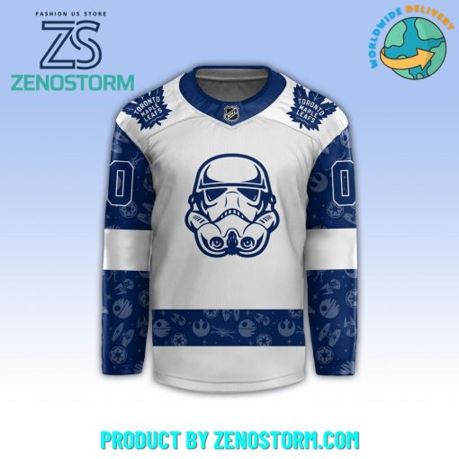 NHL Toronto Maple Leafs x Star Wars Night 2024 Hockey Jersey