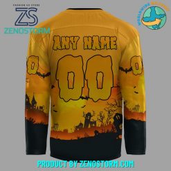 Nashville Predators Halloween Customized Hockey Jersey 2024