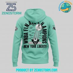 New York Liberty 2024 WNBA Finals Champions Hoodie Pants Cap